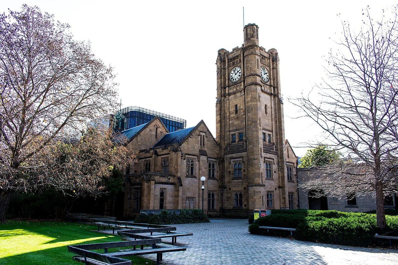 Old Arts Building in Parkville Campus of University of Melbourne